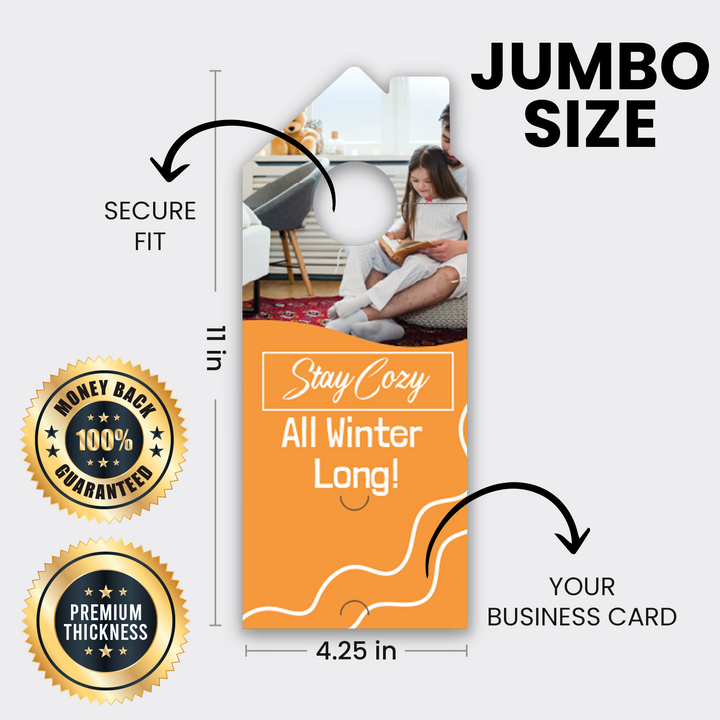 Heating Service Door Hangers