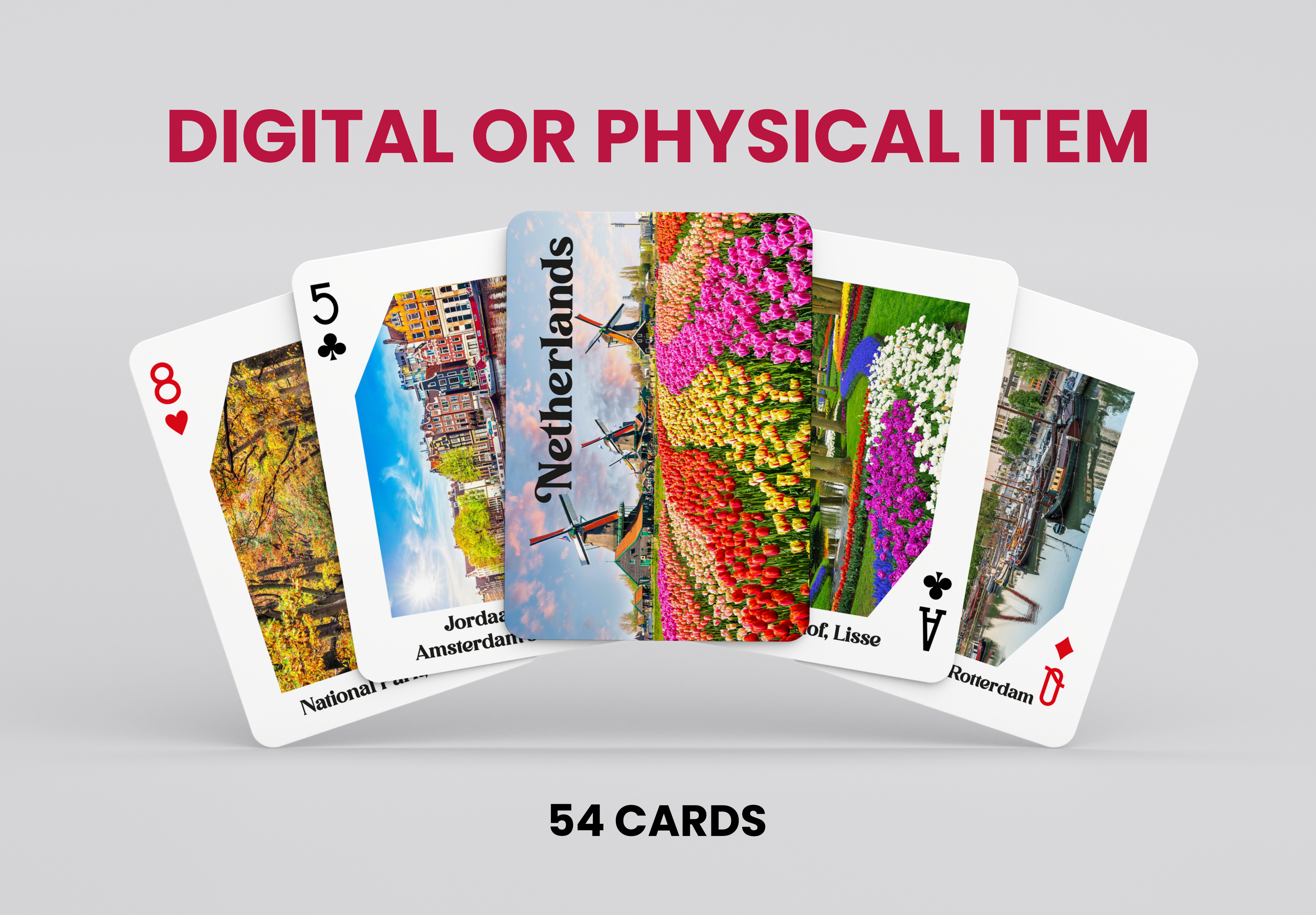RUSH Magical Towns of the Netherlands Playing Cards