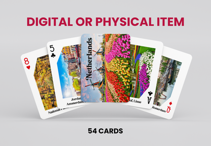 RUSH Magical Towns of the Netherlands Playing Cards