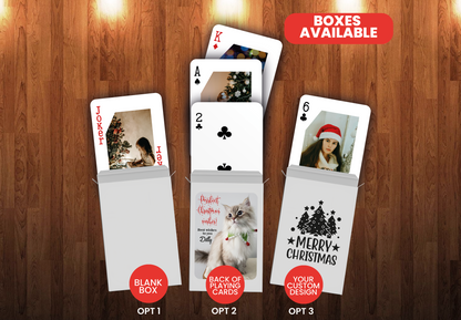 RUSH Marry Christmas Playing Cards