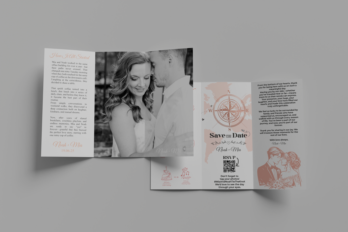 Custom Wedding Brochure