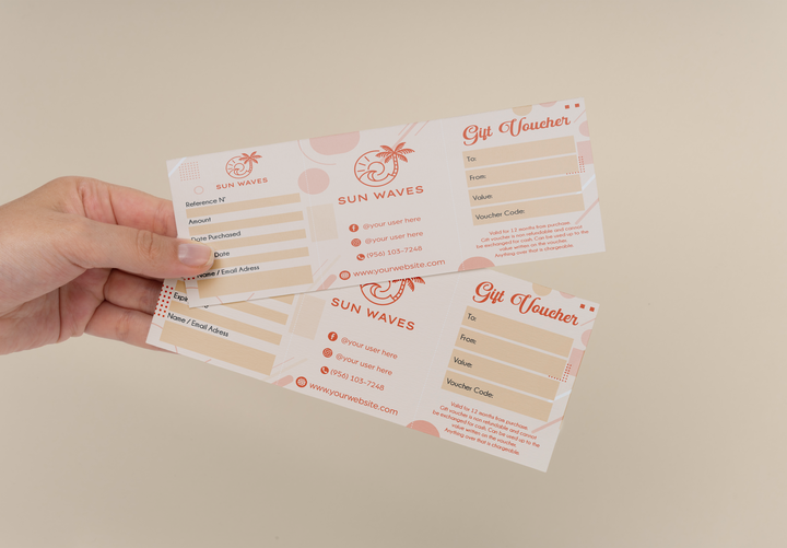 Custom Gift Certificate