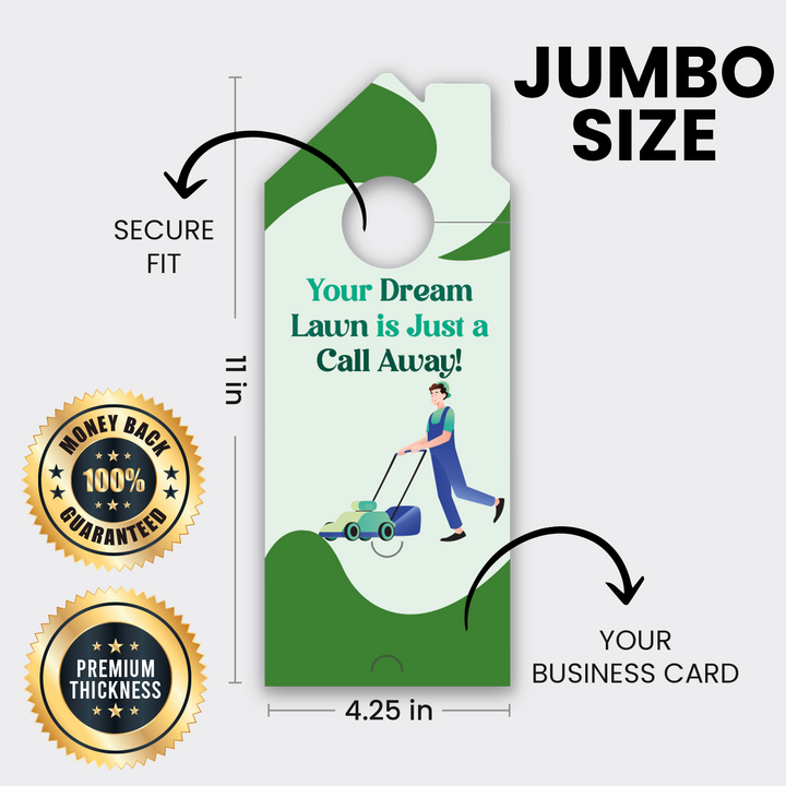 Lawn Care Door Hangers