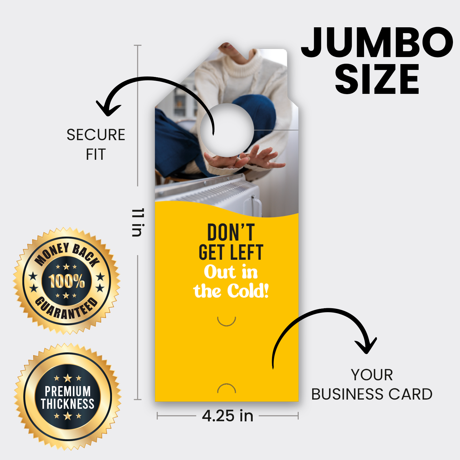 Heating Service Door Hangers
