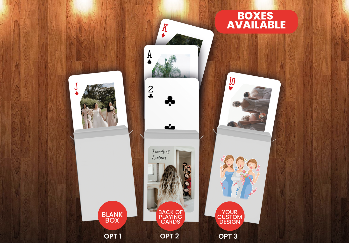 RUSH Bridesmaid Playing cards