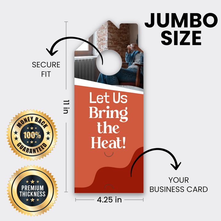 Heating Service Door Hangers
