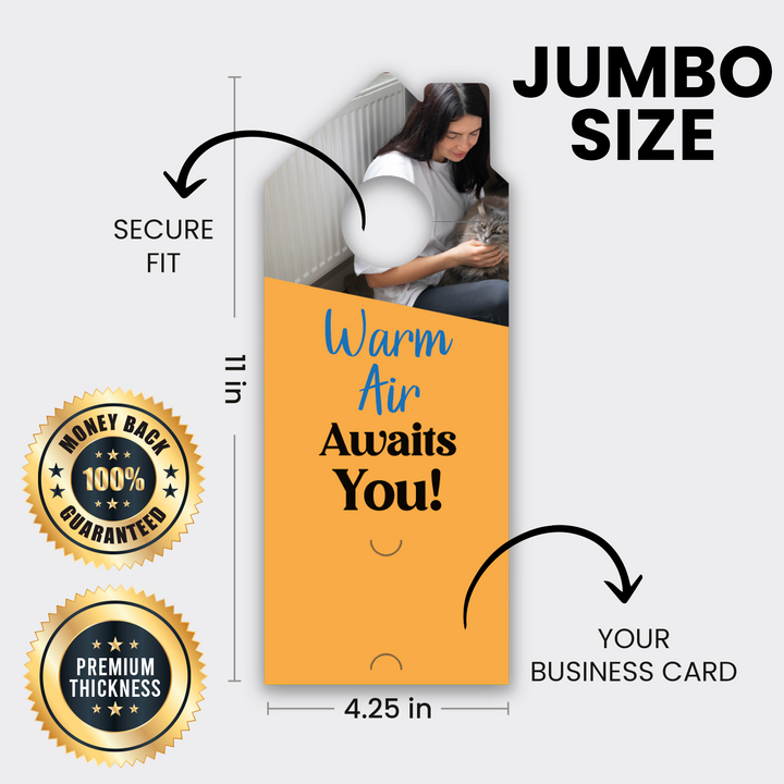 Heating Service Door Hangers