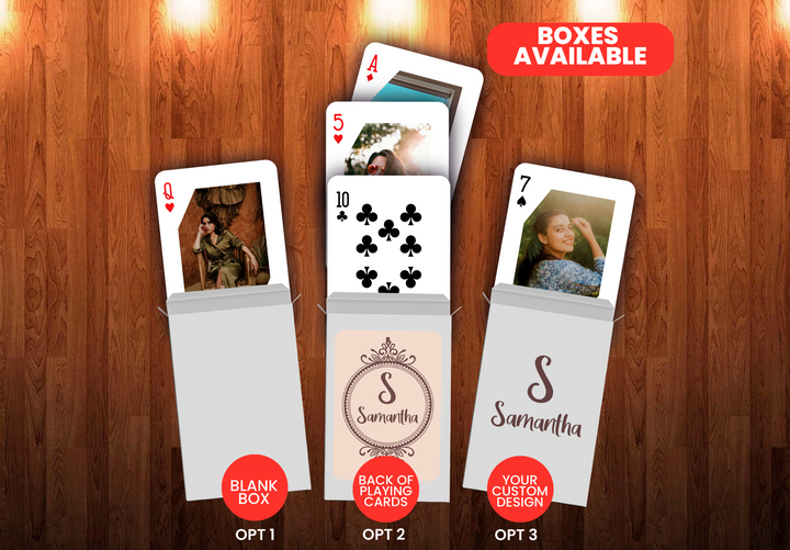 Personalized Playing Cards with Your Name