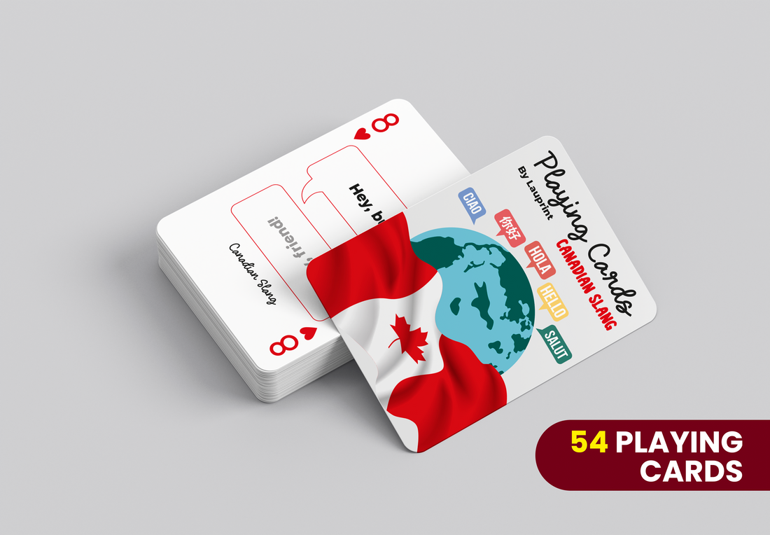 RUSH Canadian Slang Generic Playing Cards