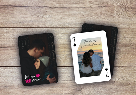 RUSH Custom Lover’s Deck | Love Adventure Playing Cards