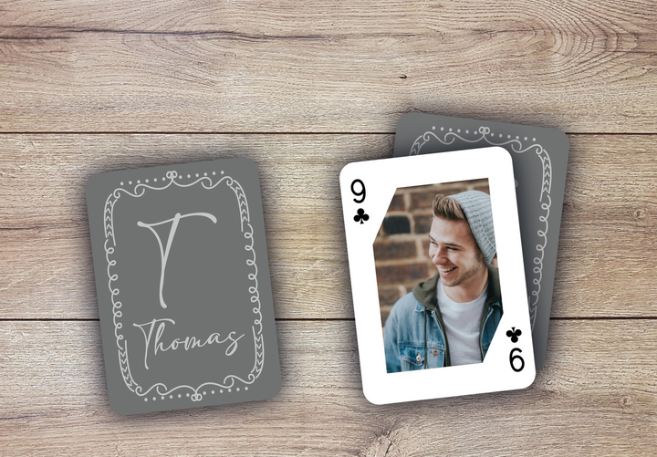 Personalized Playing Cards with Your Name