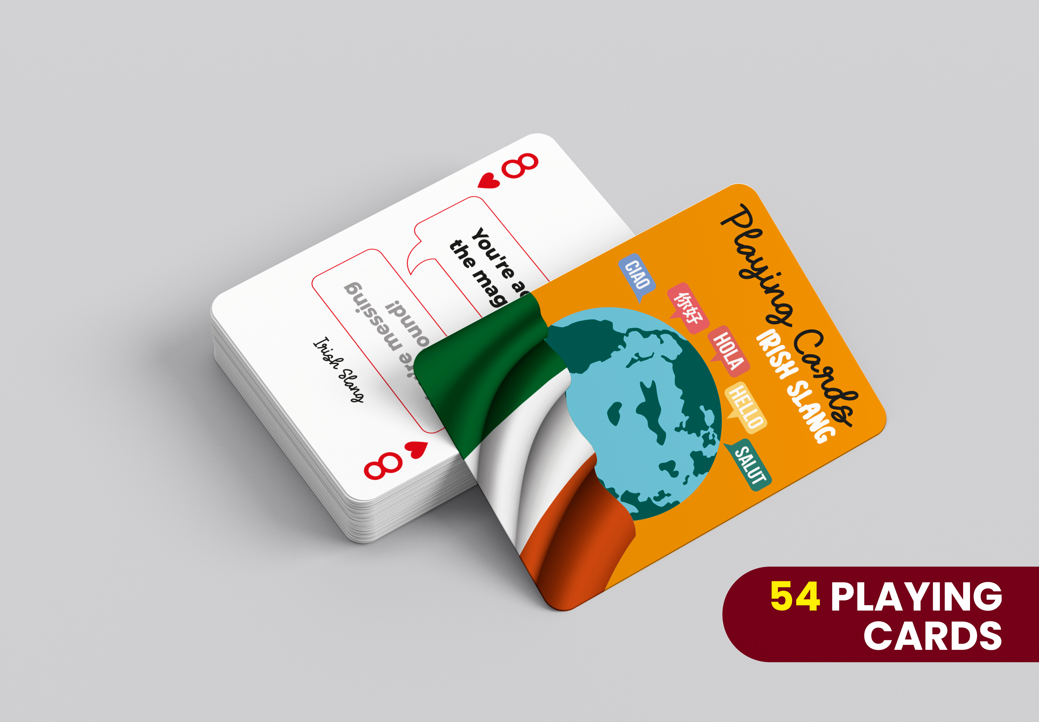 RUSH Irish Slang Generic Playing Cards