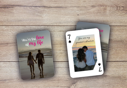 RUSH Custom Lover’s Deck | Love Adventure Playing Cards