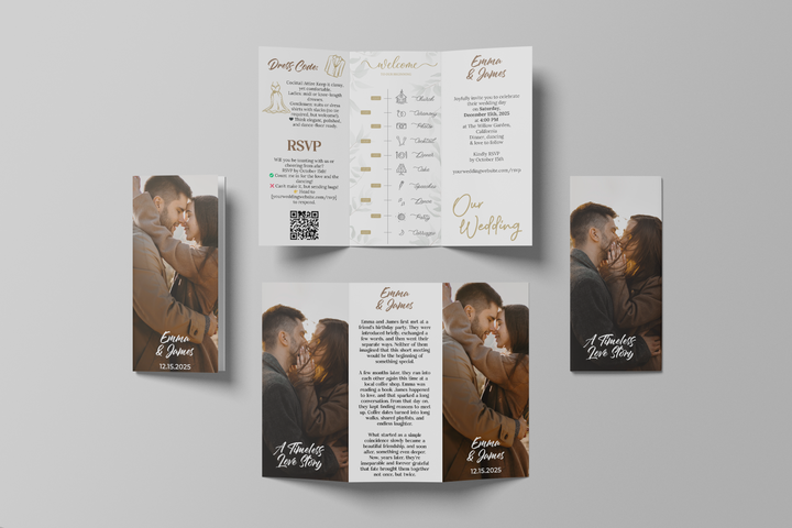 Custom Wedding Brochure