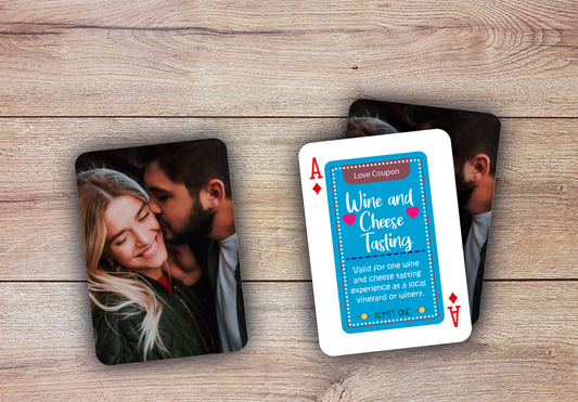 Love Coupon Cards | Love Adventure Playing Cards
