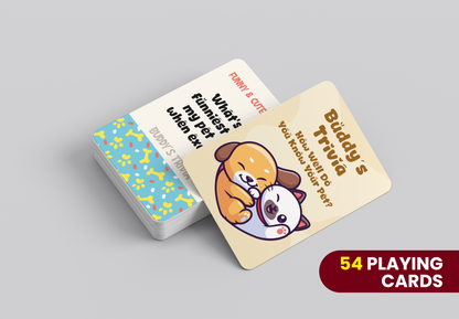 Trivia Playing Cards (Pets)