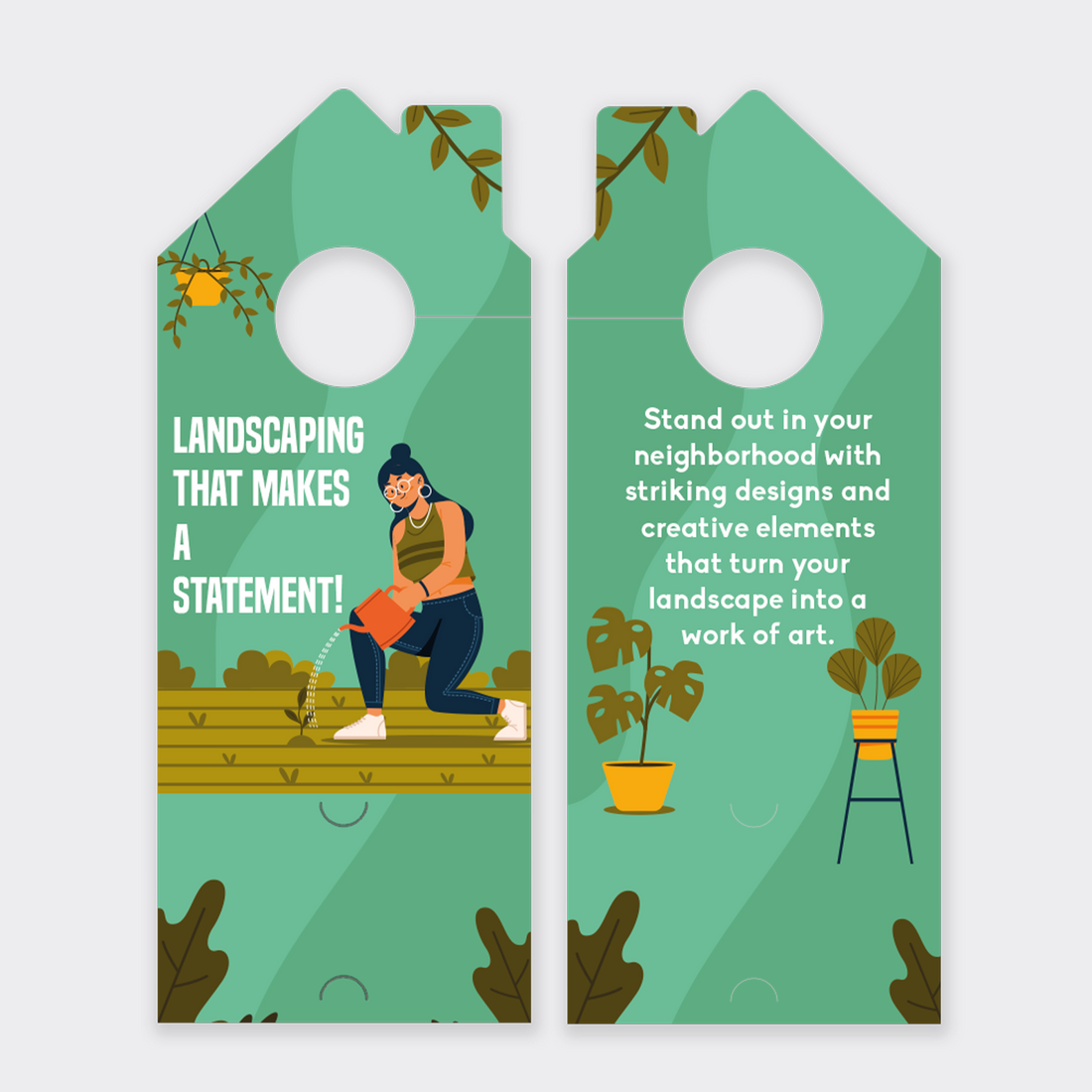 Landscape Services Door Hangers