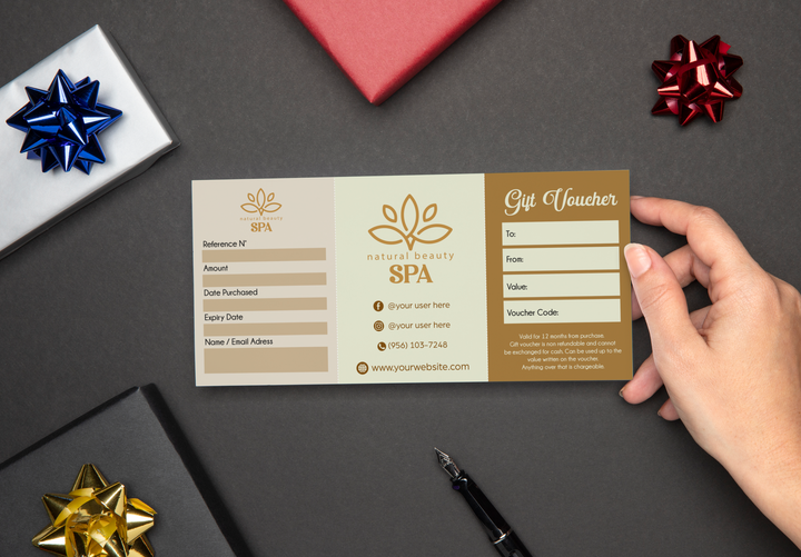 Custom Gift Certificate