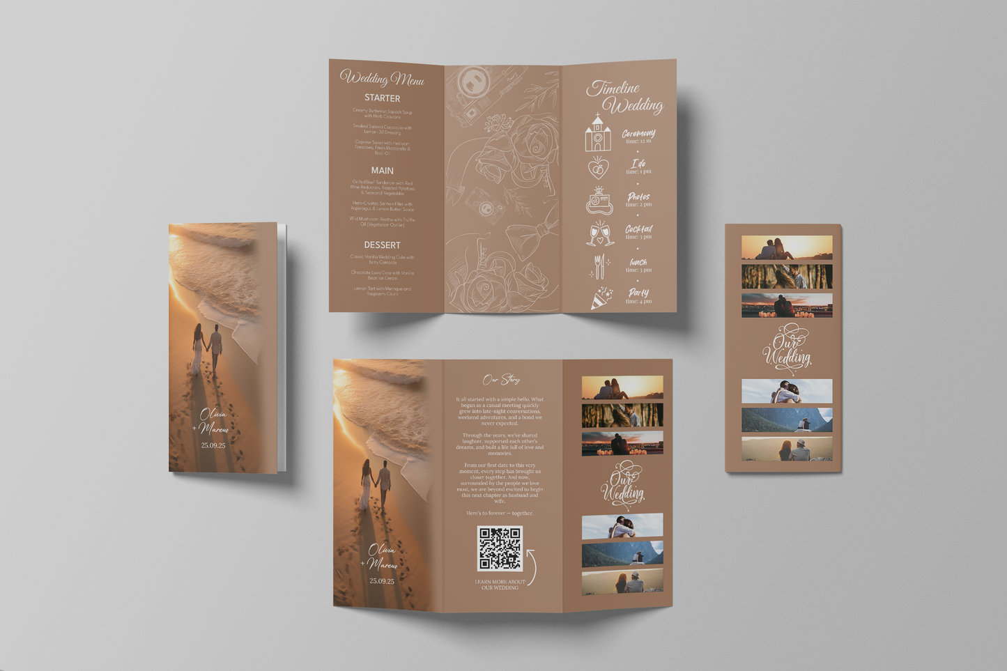 Custom Wedding Brochure
