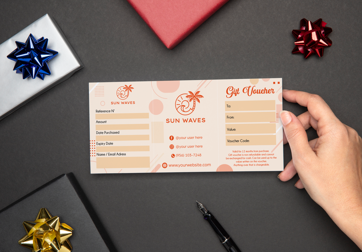 Custom Gift Certificate