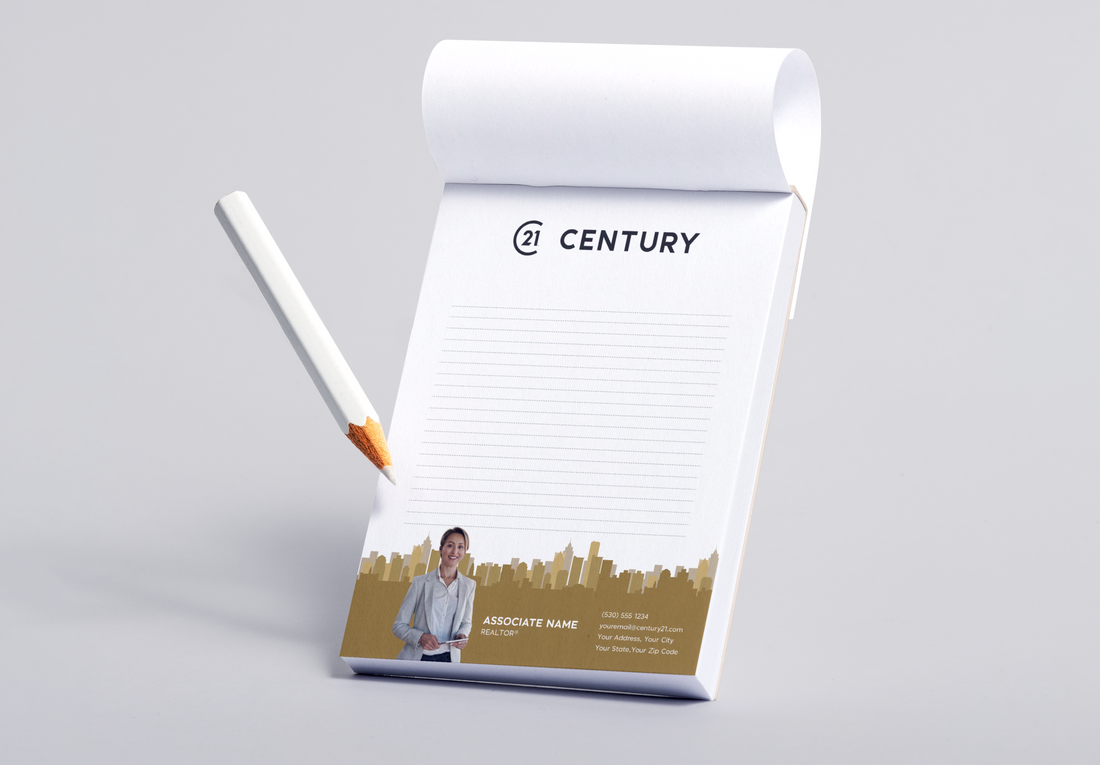 Century 21 Custom Realtor Notepad
