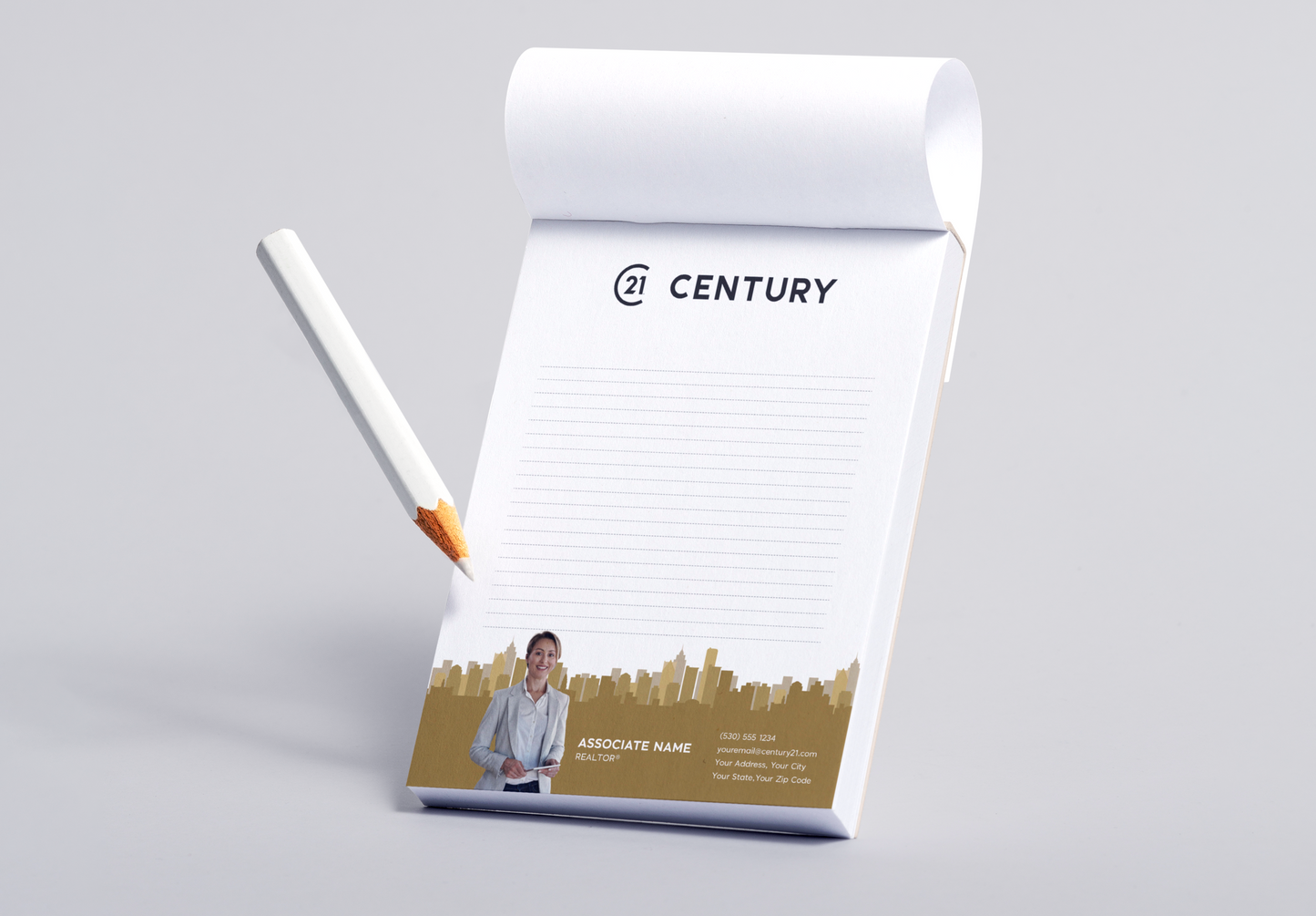 Century 21 Custom Realtor Notepad