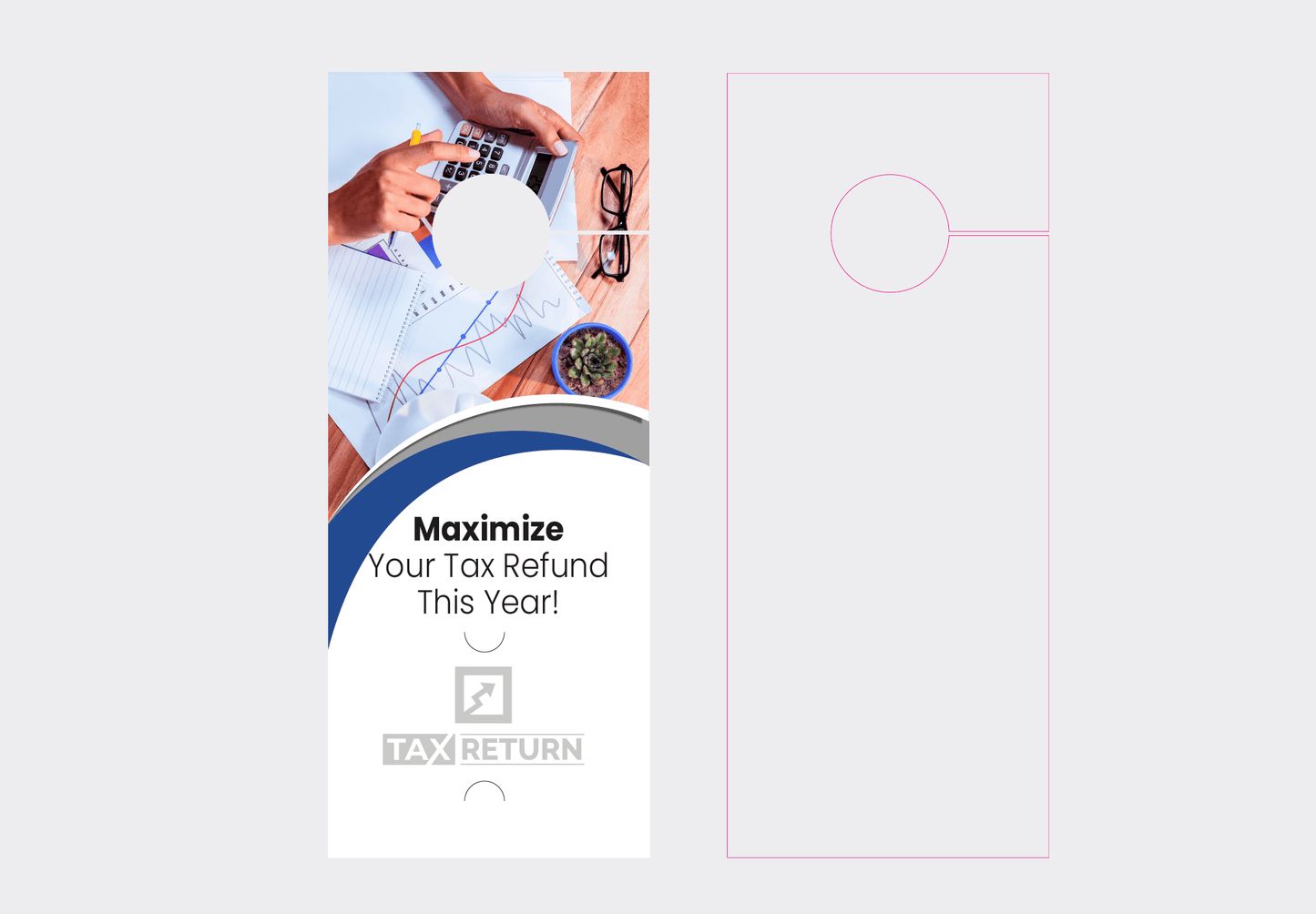 Tax Return Door Hanger