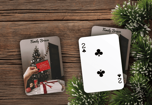 RUSH Marry Christmas Playing Cards