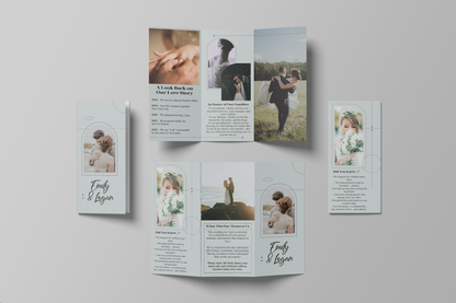 Custom Wedding Brochure