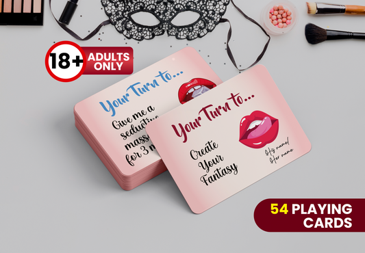 RUSH Dirty Adult Game Cards