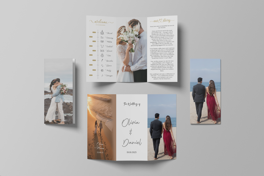 Custom Wedding Brochure