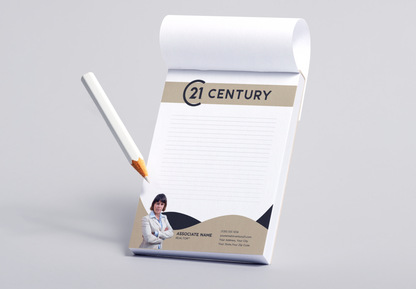 Century 21 Custom Realtor Notepad