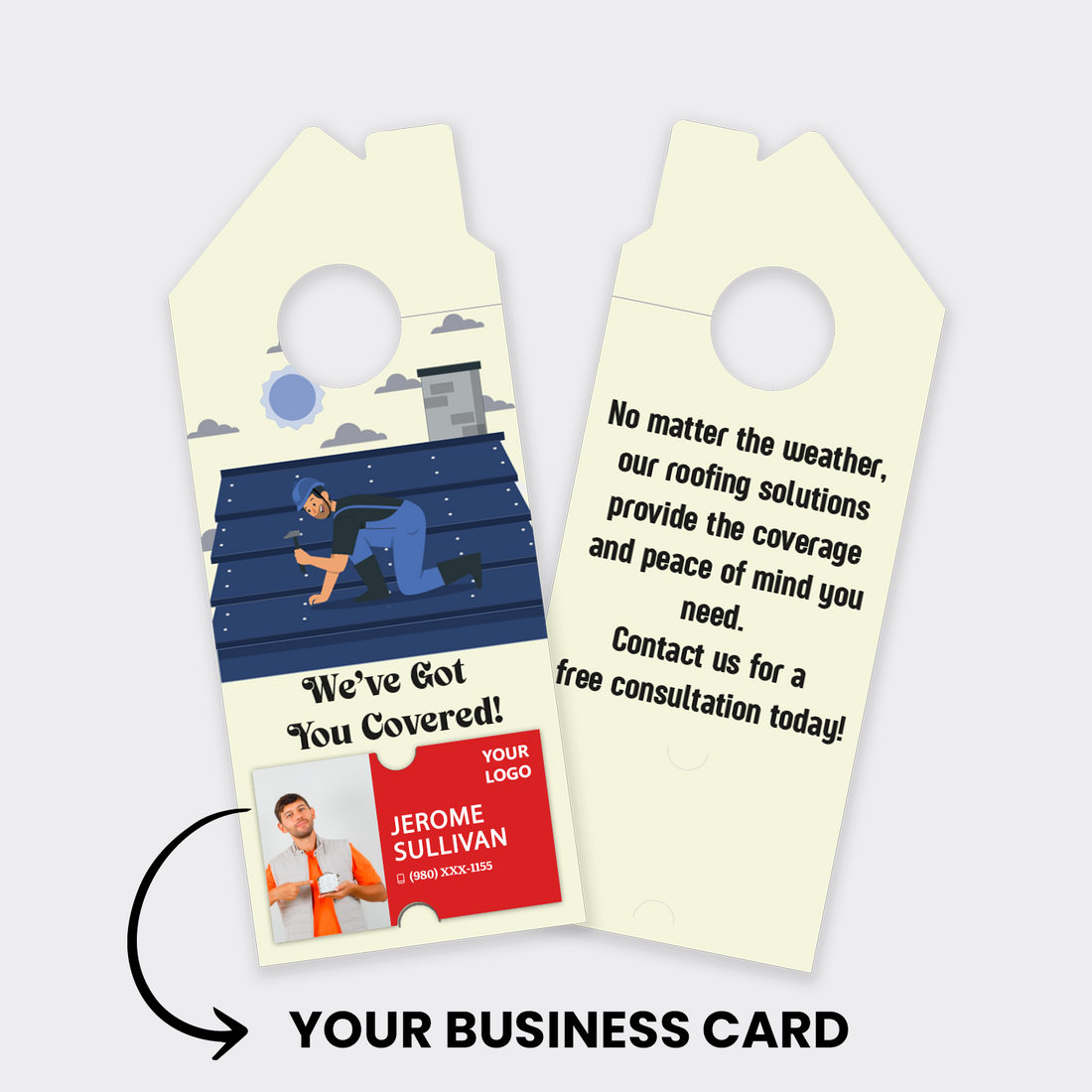 Roofing Services Door Hangers