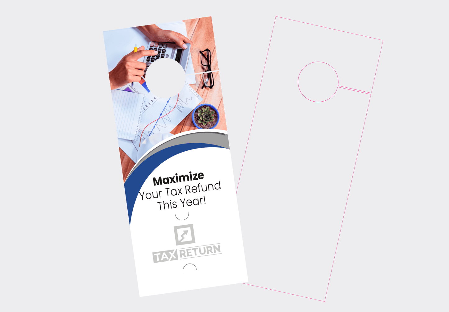 Tax Return Door Hanger