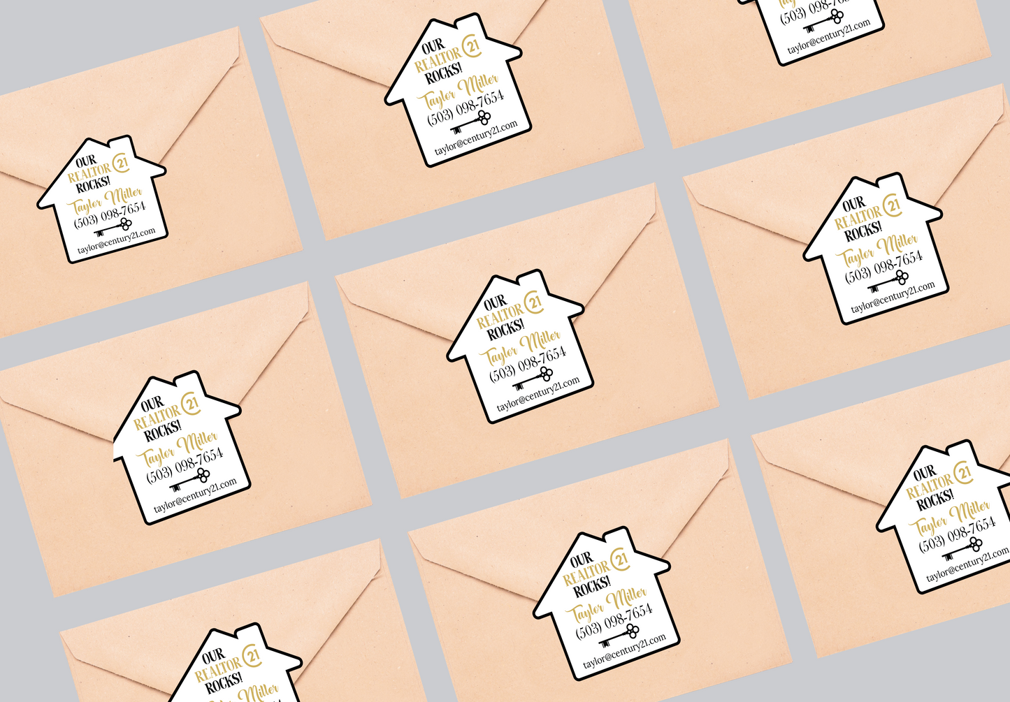 Labels  | Century 21 | Thank You Stickers