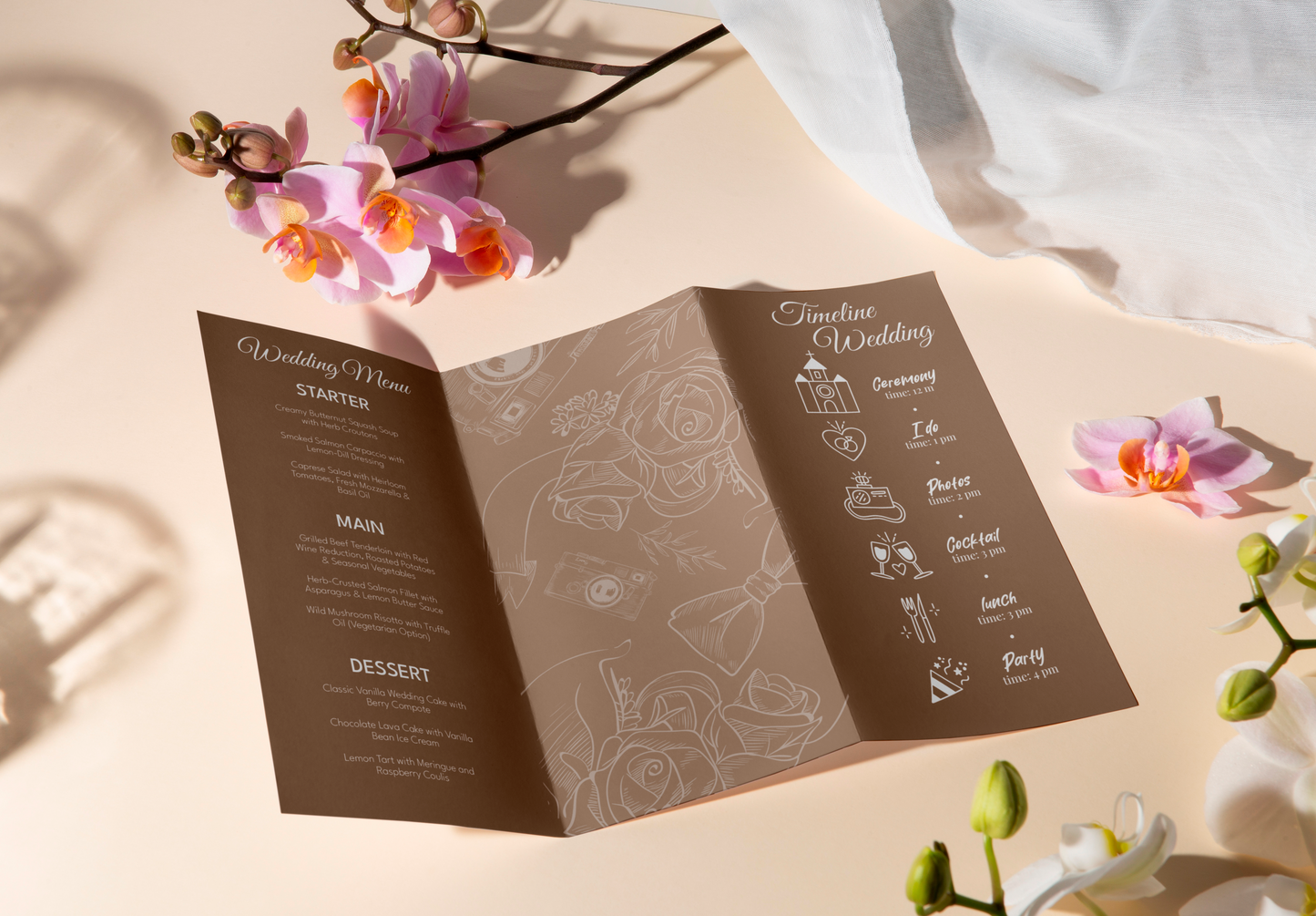 Custom Wedding Brochure