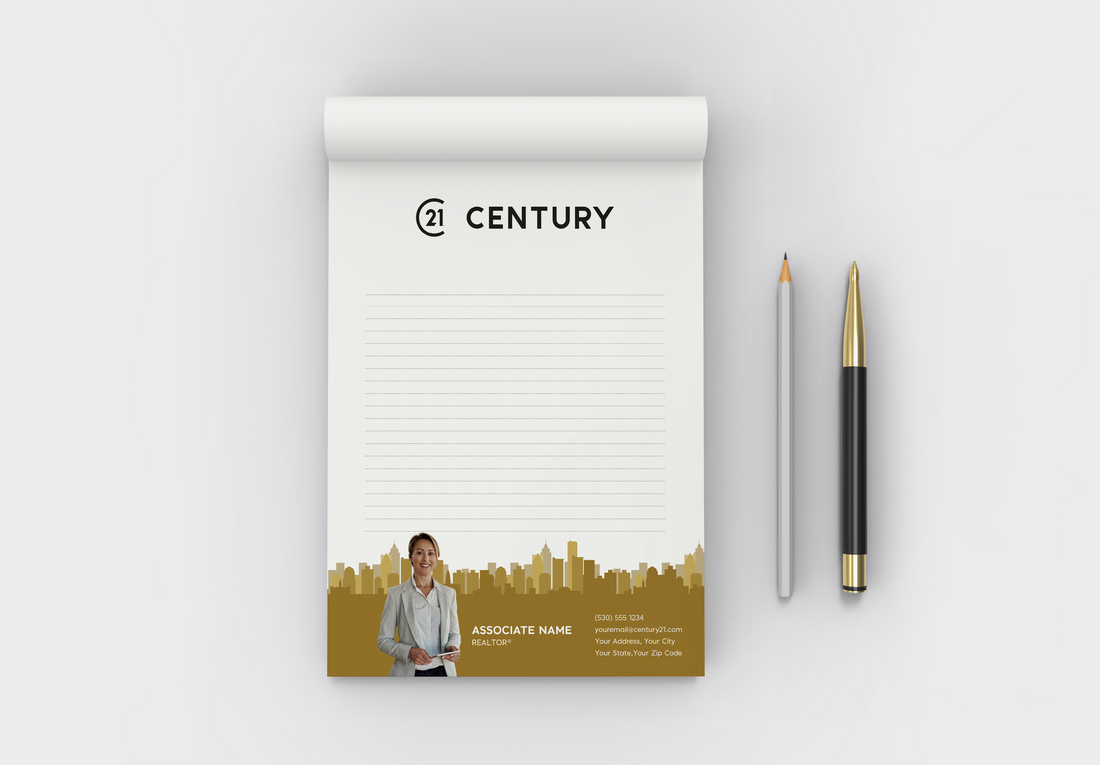 Century 21 Custom Realtor Notepad