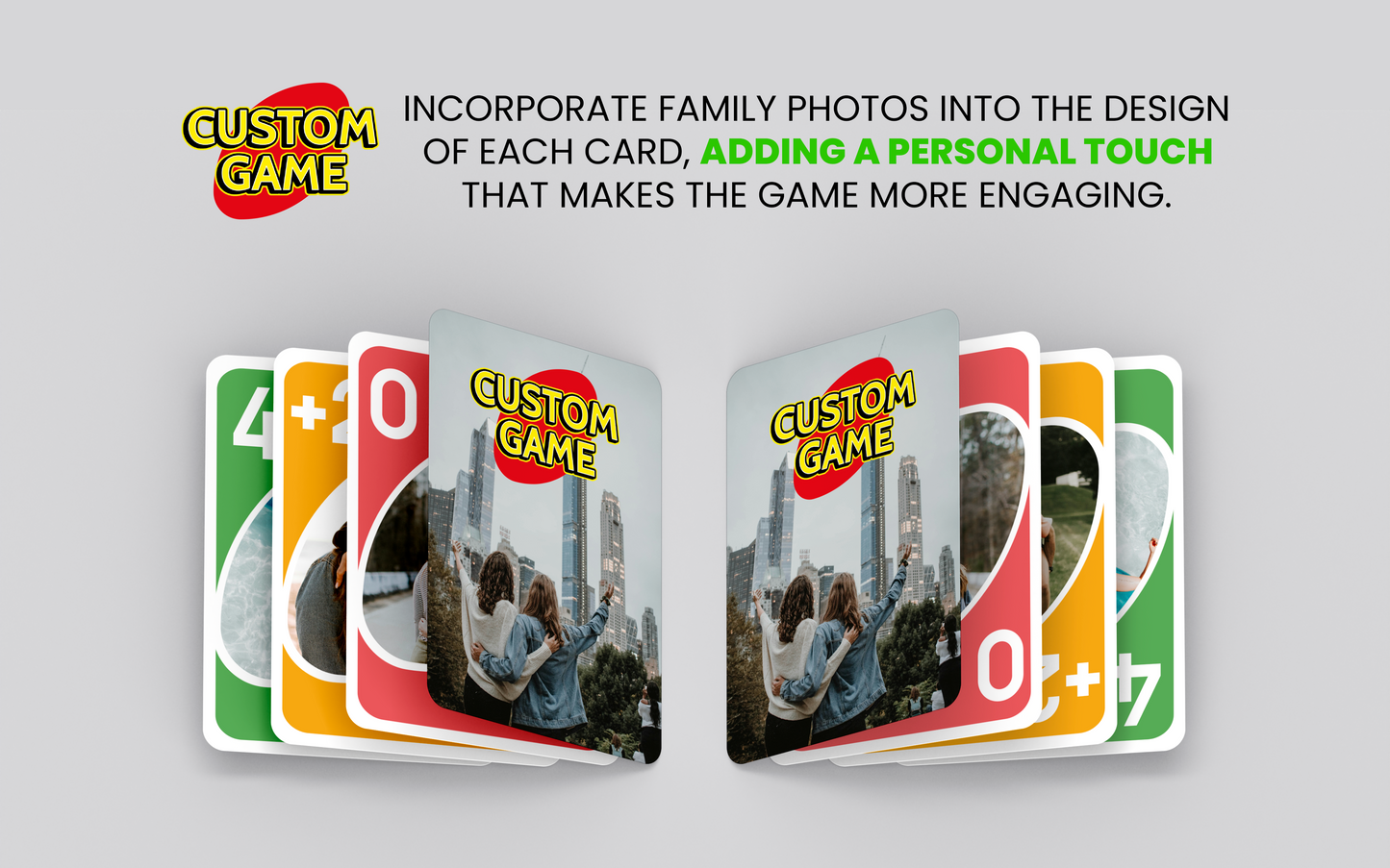 Best Friends Custom Game Playing Cards