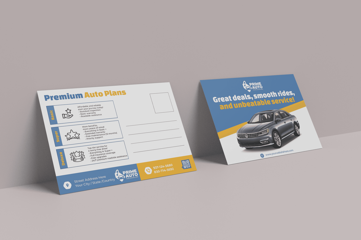 Dealership Postcards