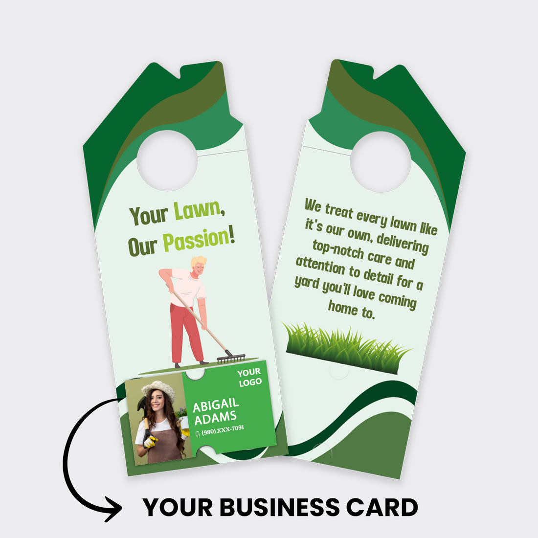 Lawn Care Door Hangers