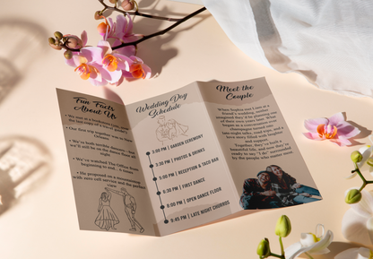 Custom Wedding Brochure