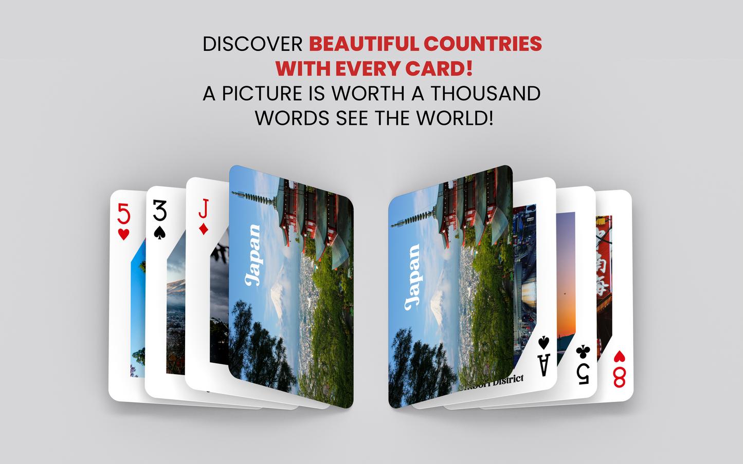 RUSH Magical Towns of Japan Playing Cards