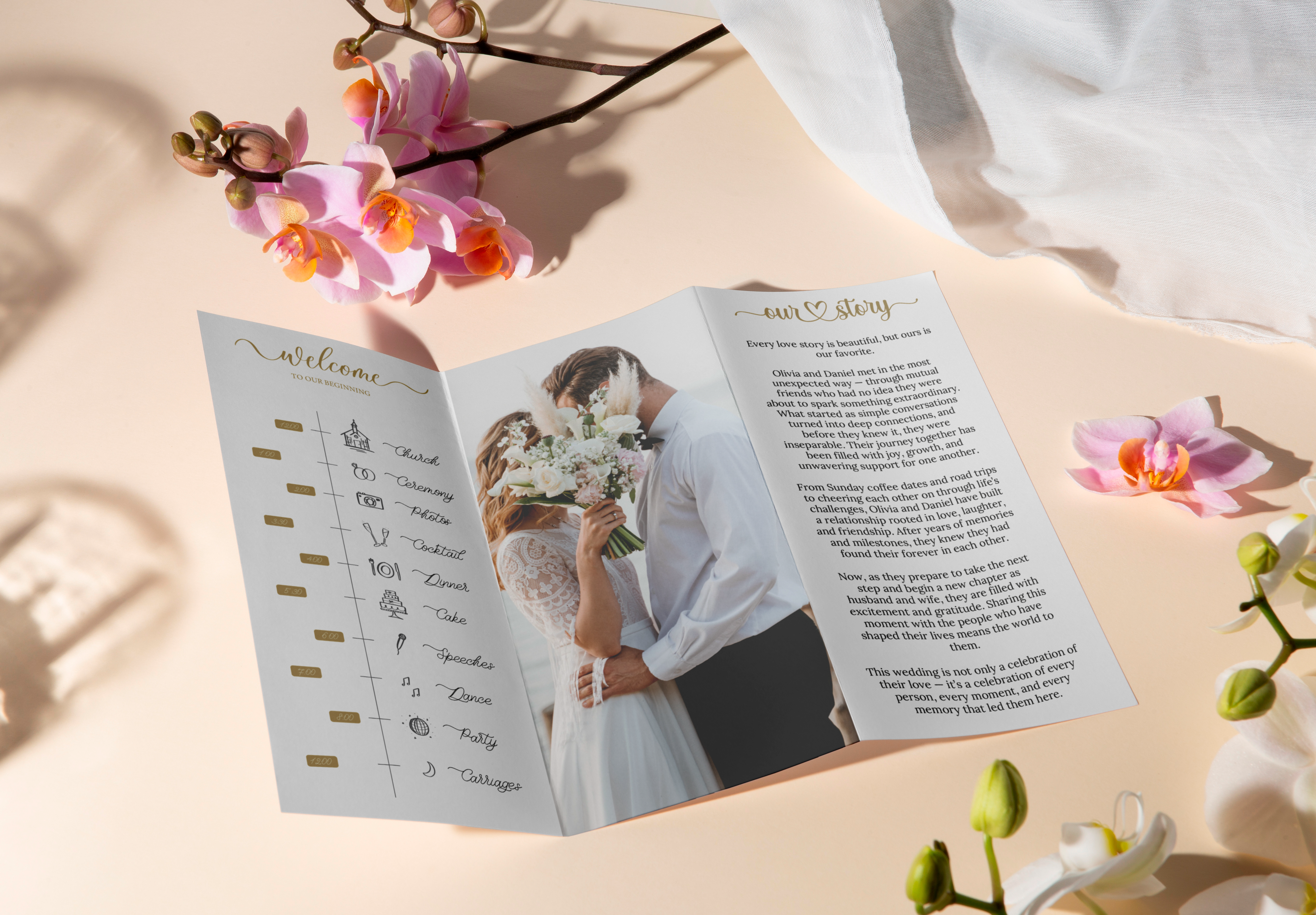 Custom Wedding Brochure