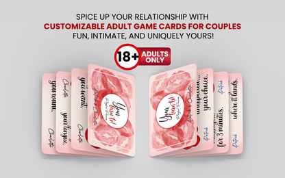 RUSH Dirty Adult Game Cards