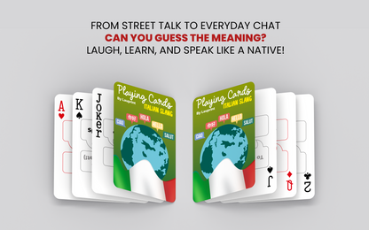 RUSH Italian Slang Generic Playing Cards