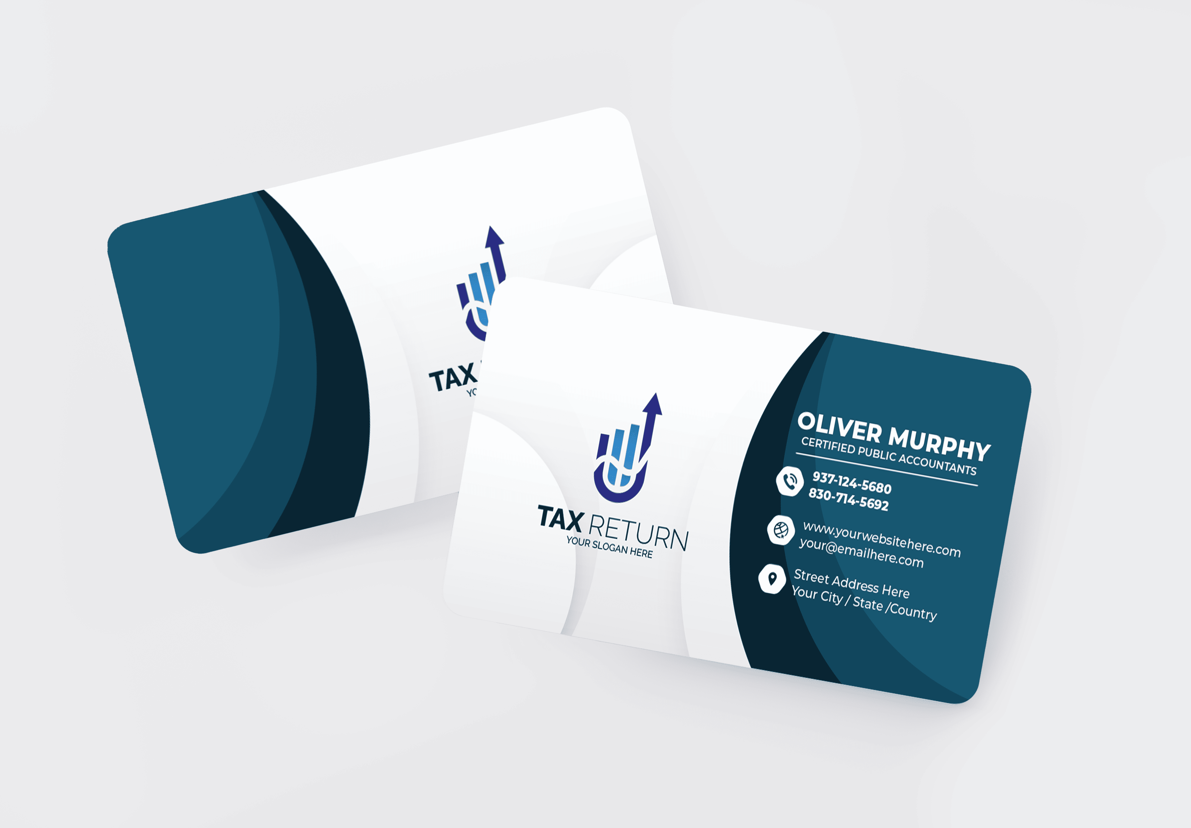 Tax Return Business Card | Economy