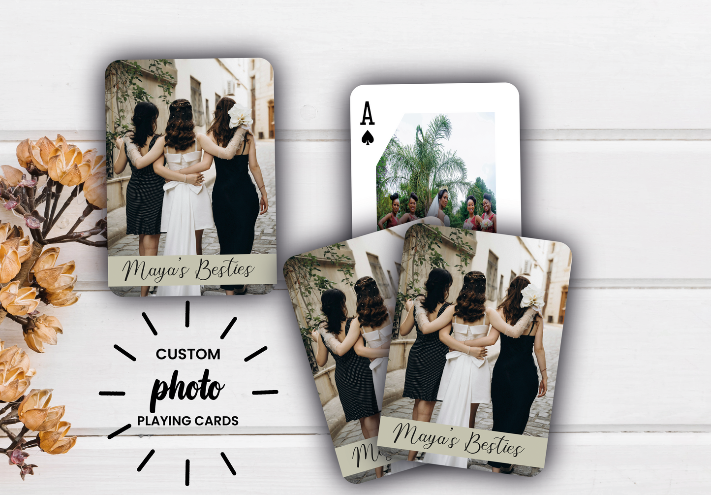 RUSH Bridesmaid Playing cards