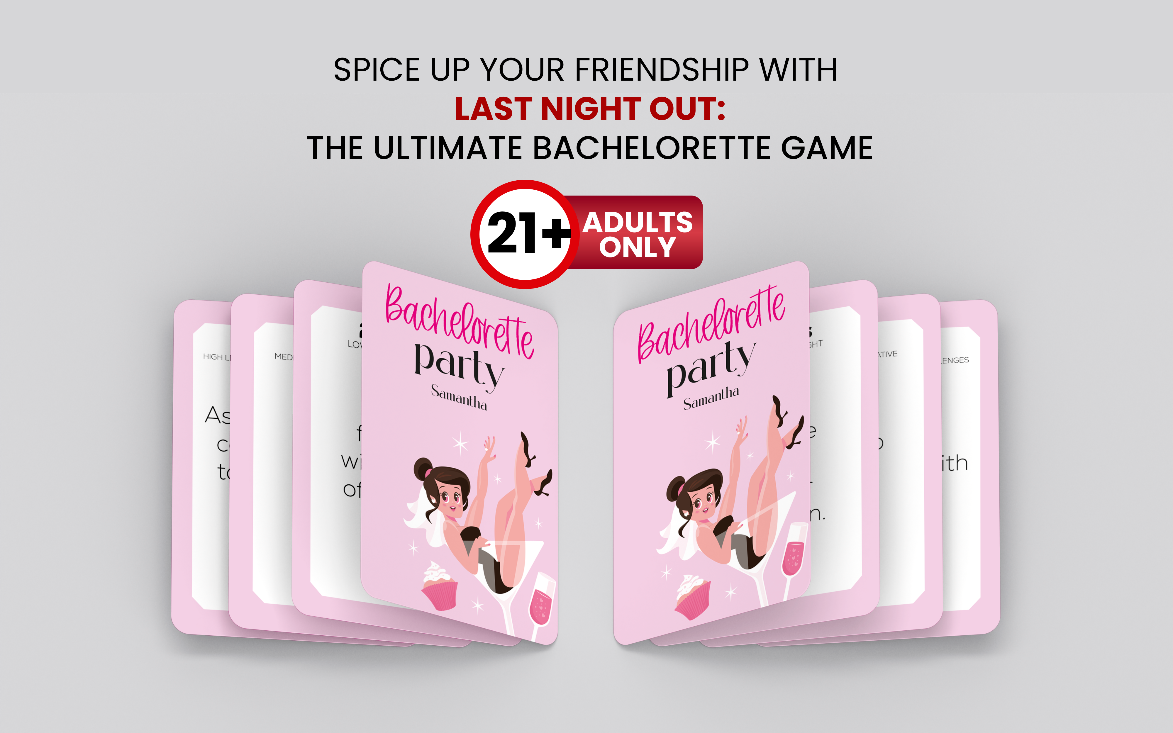 Goodbye to Singlehood: A Card Game for Bachelorette Fun!