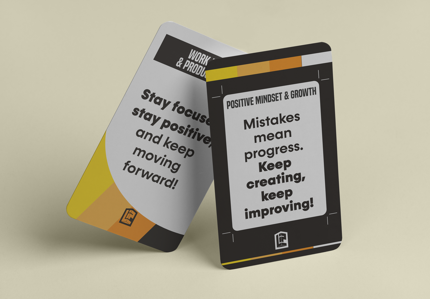 Personalized Company Quote Cards