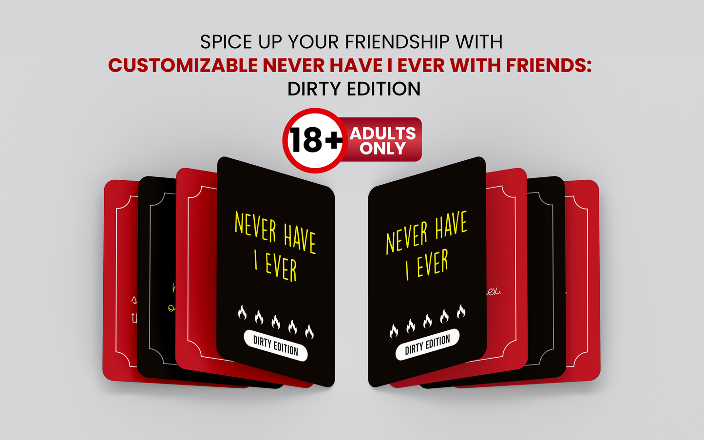 Never Have I Ever  |  Couples Edition Cards